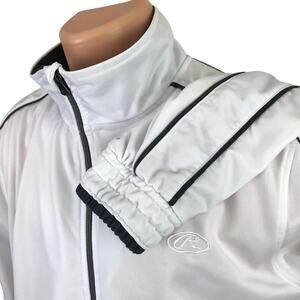 Rawlings Jogging Jacket Men's Size XL Full Zip Athletic Activewear Vintage